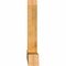 Ekena Millwork Portland Rough Sawn Timber Gable Bracket, Western Red Cedar, 72"W x 39"H x 6"D x 6"F, 13/12 Pitch GBW072X39X0606POR00RWR - alternate 4